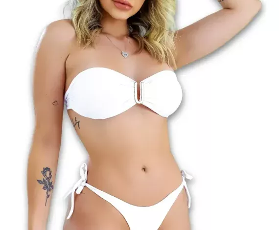 Biquíni Tomara Que Caia Bojo Removível Calcinha Fio Dental